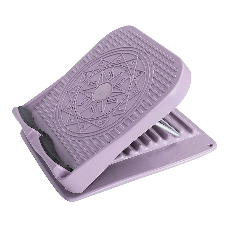 Portable Slant Board Calf Stretcher Adjustable Incline Board 7 Level Leg Exercise Portable Fitness Stretch Board: Chocolate