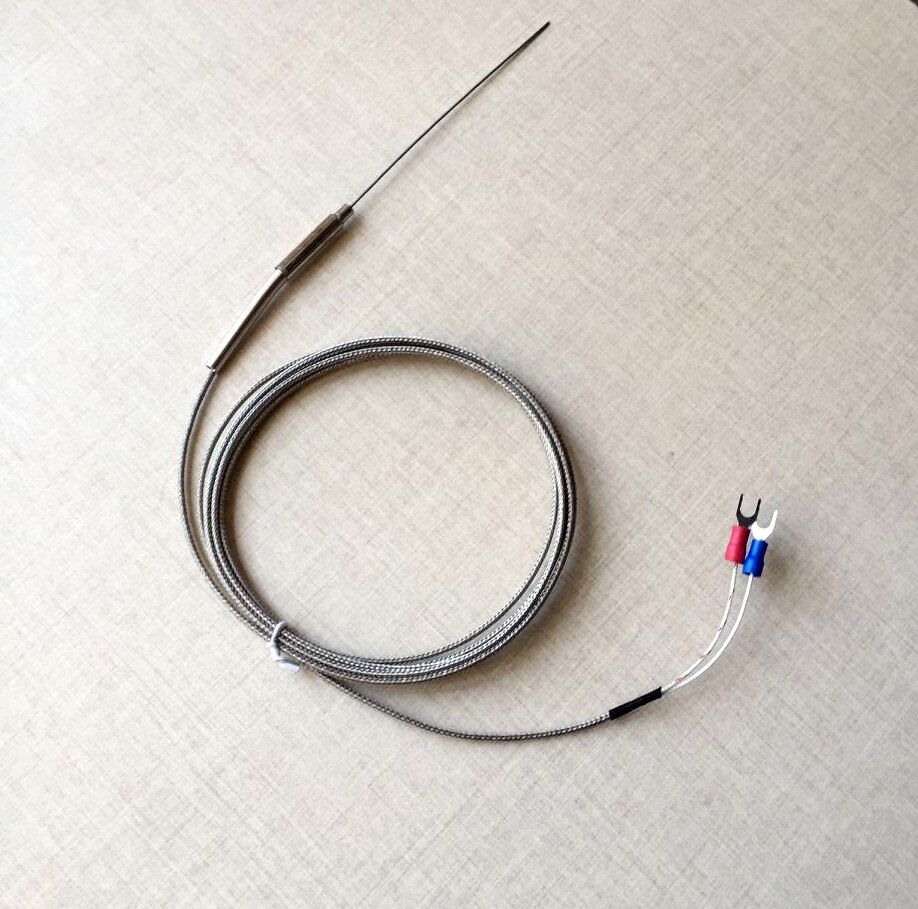Sonde de mesure de la température du thermocouple, 2 m, type à vis pièces/ensemble