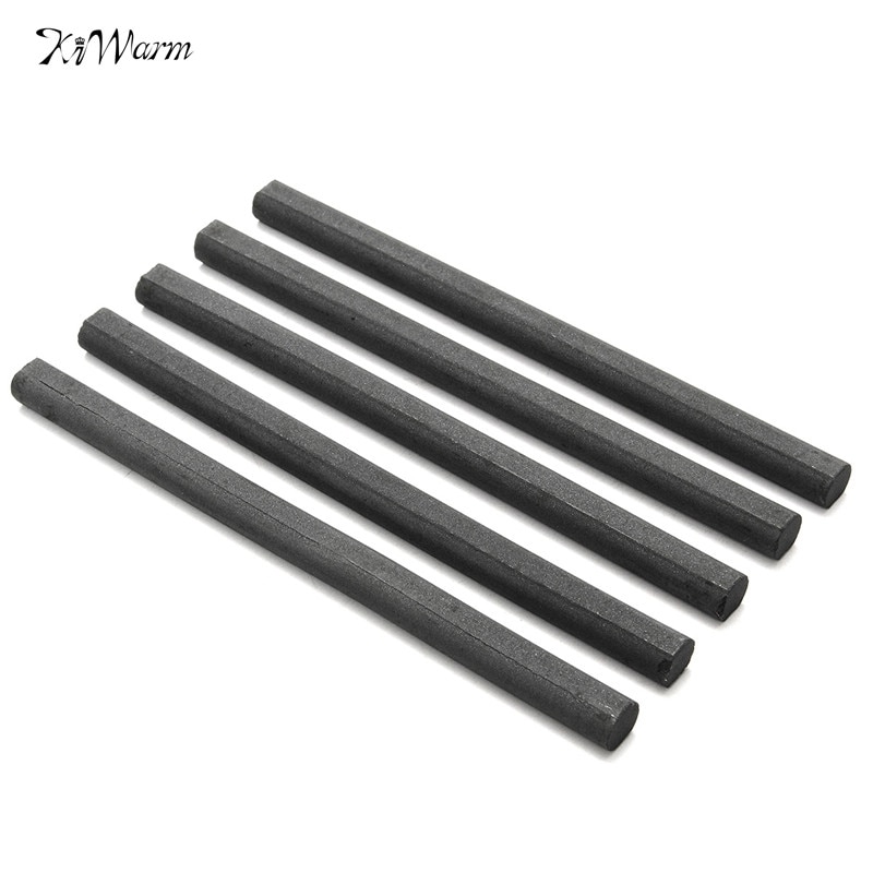 5pcs 140mm/5.5'' Black Mn-Zn Ferrite Rods For Radio Antenna Aerial Crystal