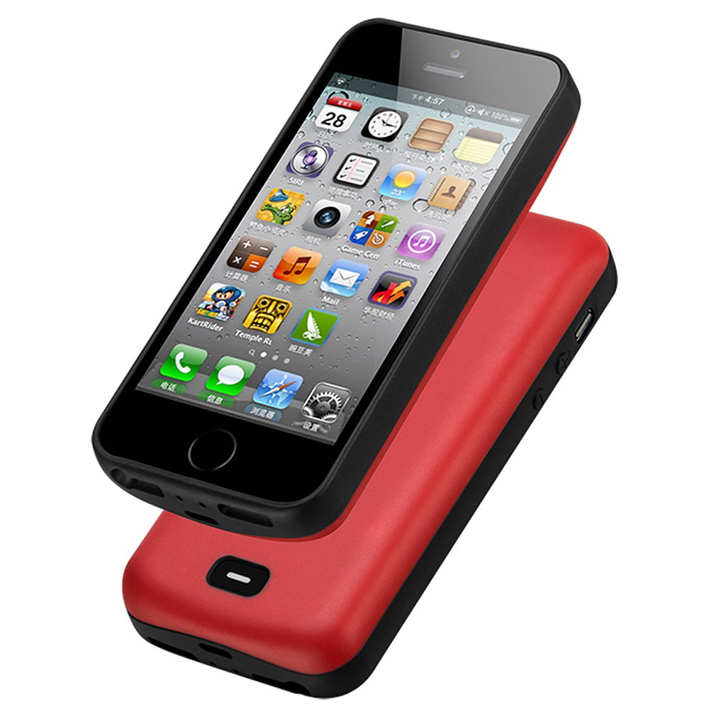 4000 Mah For iphone 5 5S SE Battery Charger Case Smart Phone Cover Power Bank For iphone 5 Battery Case