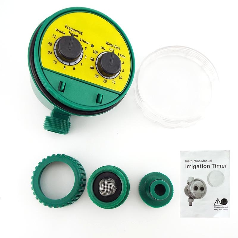 1x utomatic Electronic garden Water Timer Irrigation Controller Electric auto Timer tap adapter plant flower Watering System