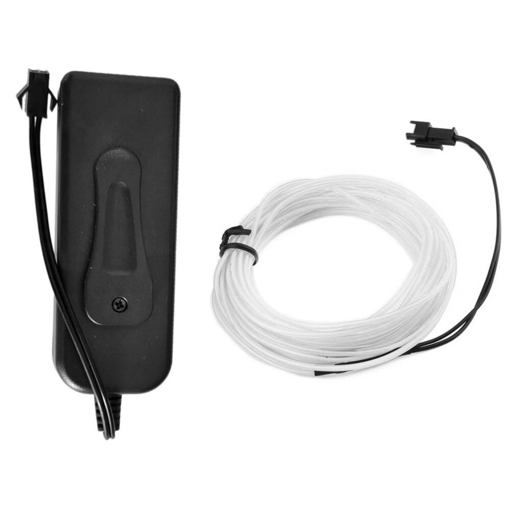 3M Flexible EL Wire Tube Rope Battery Powered Flexible Neon Light Car Party Wedding Decor With Controller LED Light