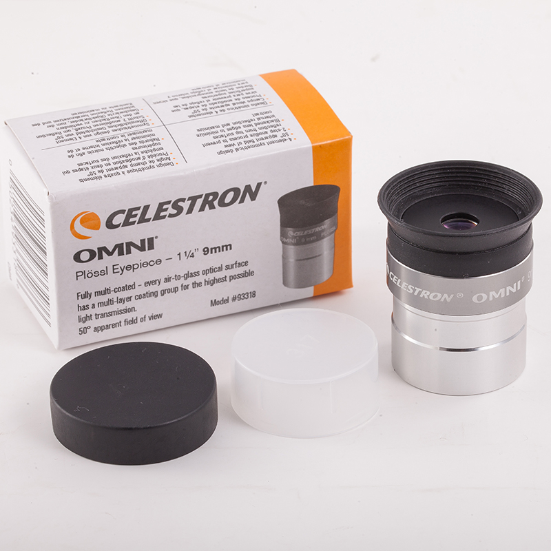 Ocular Celestron OMNI, accesorio para telescopio astronómico, campo de visión de 52 grados, ocular de 4 mm, 6 mm, 9 mm, 12 mm, 15 mm, 32 mm, 40 mm: Oro