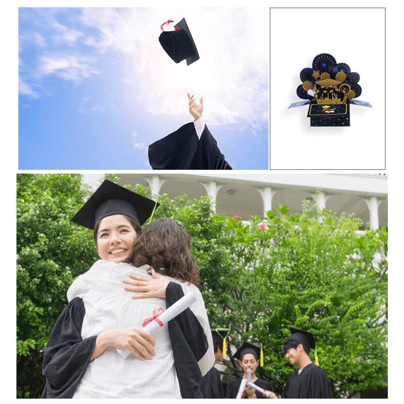 3D Pop Up Card Handmade Graduation Greeting Cards ... – Grandado