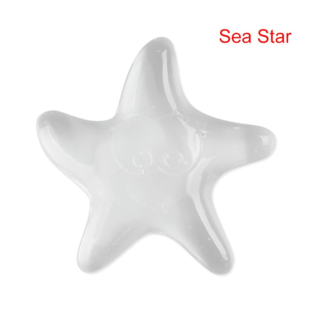 Door Stoppers Wall Protection Safety Shock Absorber Anti Collision Pads Bumpers Security Cartoon PU Protection Stickers: Sea Star