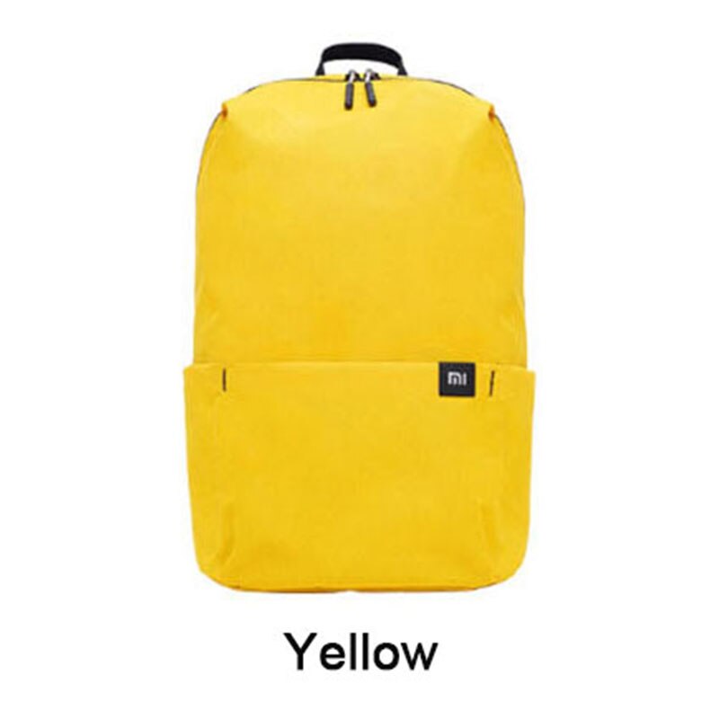 Xiaomi Mi Backpack 10L Bag 8 Colors Waterproof Leisure Sports Chest Pack Bags Unisex for Mens Women Child Backpack: 10L Yellow