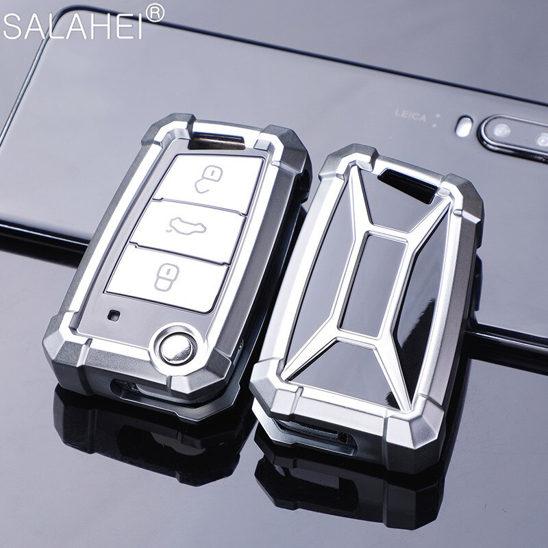 Tpu autosleutelhoesje voor volkswagen vw golf 7 mk7 seat ibiza leon  fr 2 altea aztec skoda octavia sleutelhanger accessoires