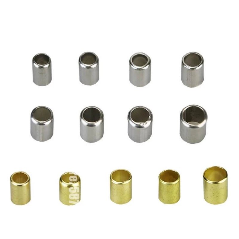 Sprayer Tube Sleeve 50Pcs/Pack High Pressure Pipe Copper Cover 11cm 15cm Agricultural Buckle Water Joint Brass Sleeves