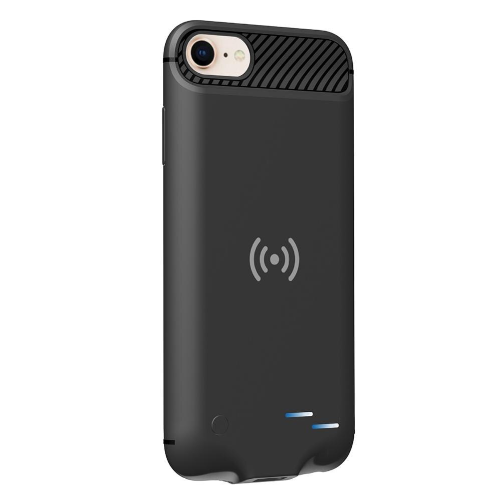 For iphone 6 Battery Case 3800mah Smart Wireless charging Battery Cover Smart Power Bank For iphone 6S 7 8 6 Battery Case