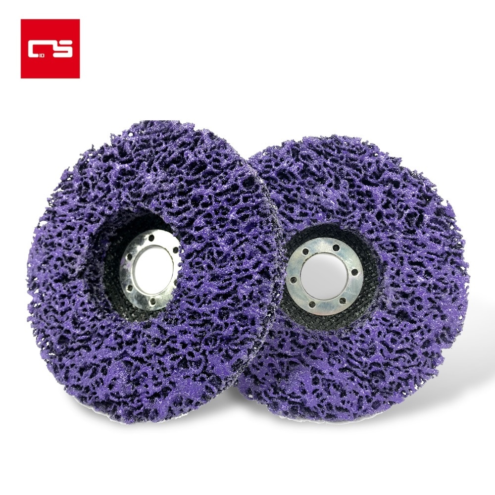 115mm Poly Strip Disc Abrasive Wheel Paint Rust Remover Clean Grinding Wheels for Motorcycles Durable Angle Grinder Car