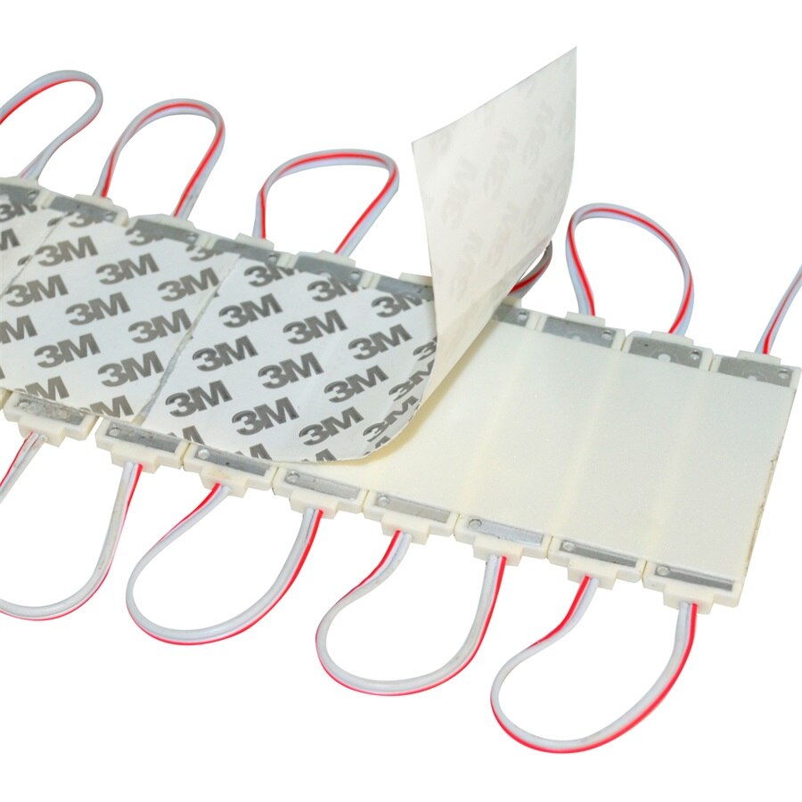 20PCS/lot DC12V Led Module IP65 Waterproof 3030 3leds injection Module 3W/model 120degree For Advertising Light