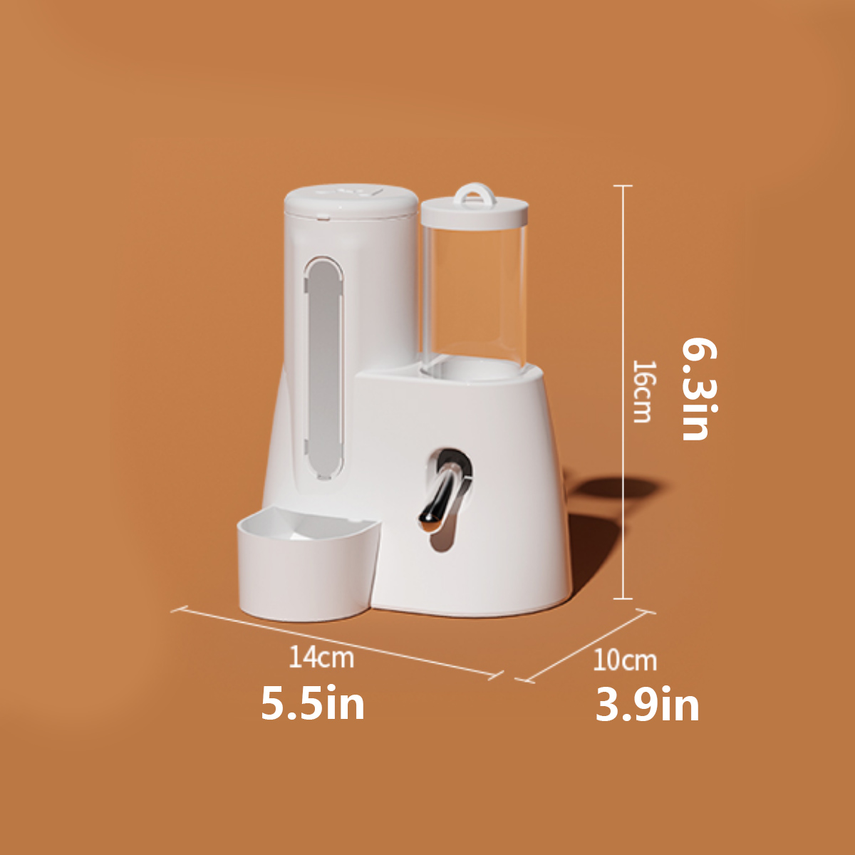 1-delige fles, willekeurige stijlen verzonden, hamstervoedings- en drinkfontein, gouden beer waterkoker, voerbak, twee-in-één speciale dagelijkse benodigdheden