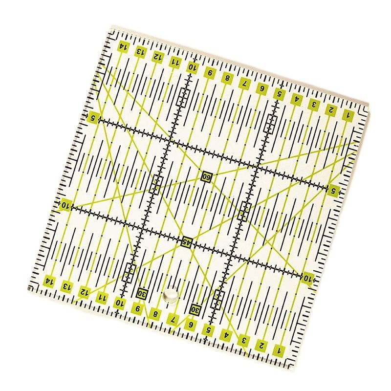 DIY Sewing Square Patchwork Ruler Tool Transparent Acrylic Ruler Clothing Grading Ruler Triangle Ruler Sewing Drawing Yardsticks
