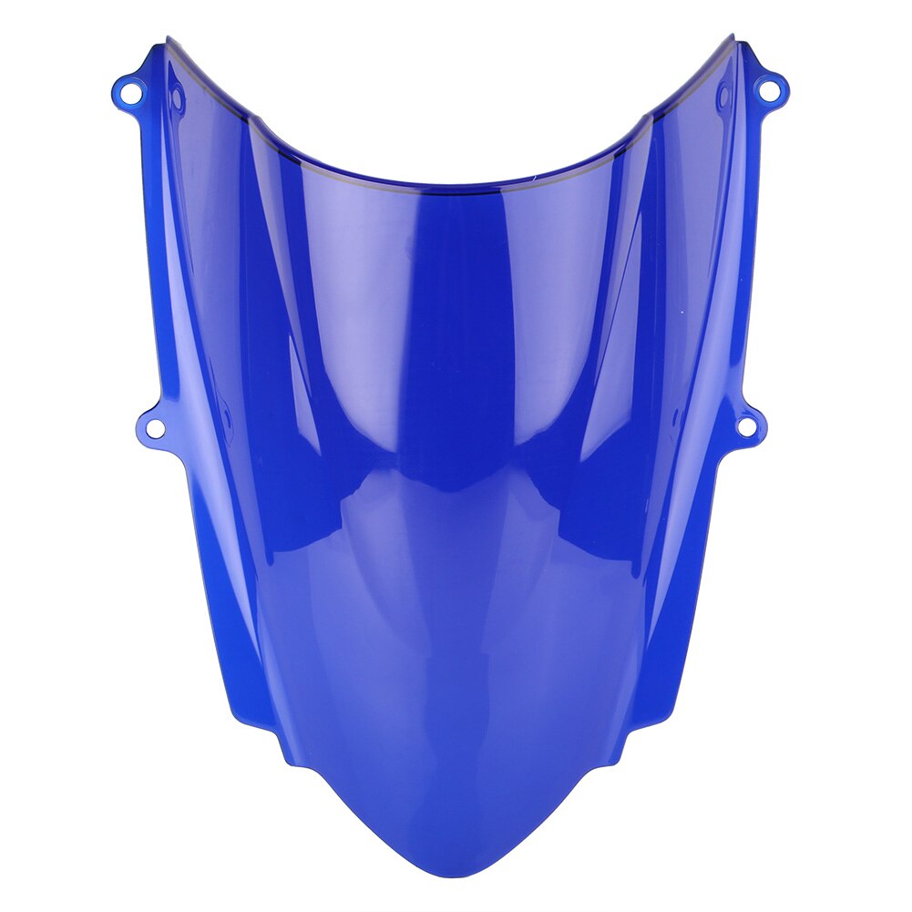 Daytona 675 Double Bubble Motorcycle Windscreen Windshield ABS Windproof For Triumph: Blue