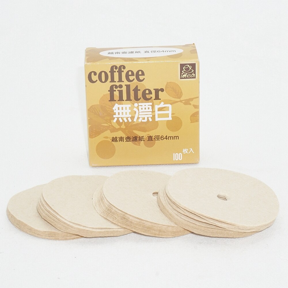 100/200/400 stks Speciale Filter Papers voor Vietnam Koffie Druppelaar Percolator