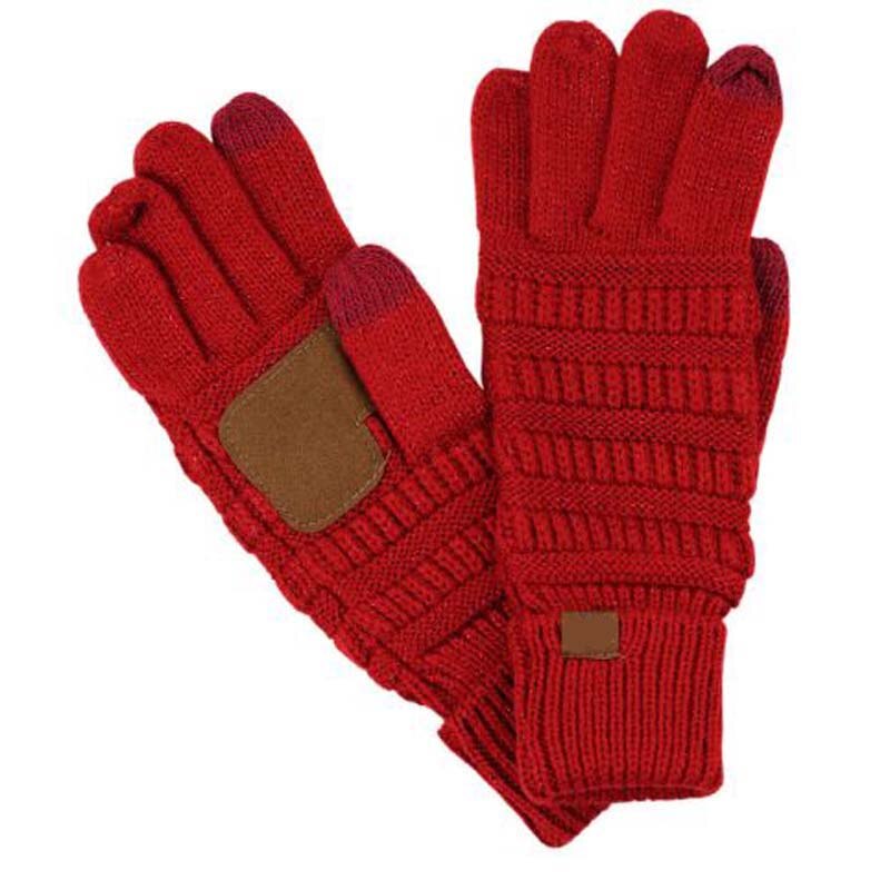 Europe America Knitted Gloves Mittens Brand Autumn Winter Warm Touch Screen Cycling Gloves For Women And Men Gloves