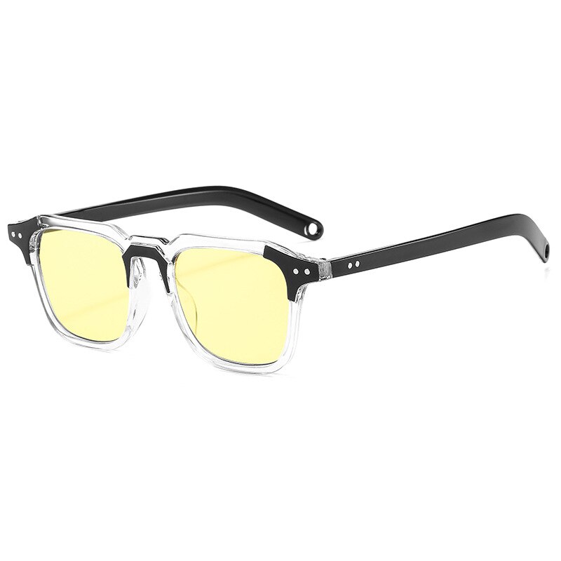 Rmm mærke høj splejsning meter negle firkantede solbriller mænd hip hop briller retro solbriller kvinder: 8