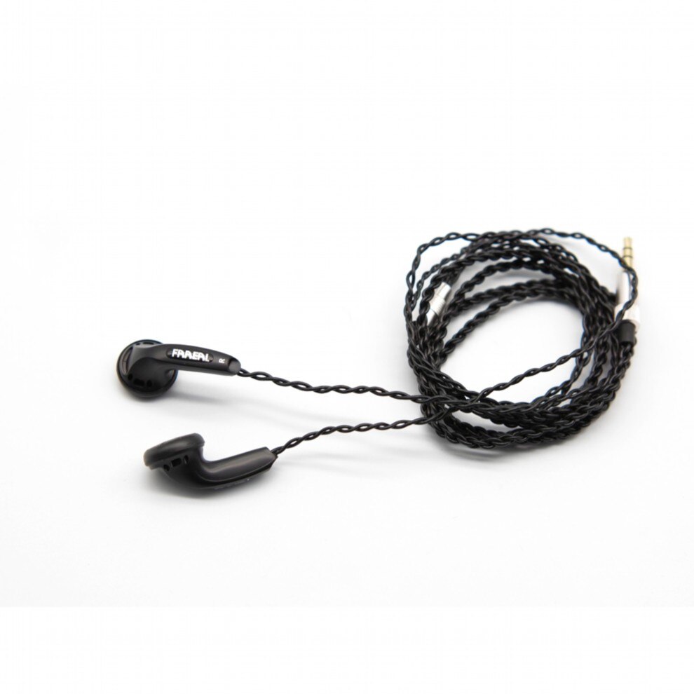 FAAEAL Snow-lotus 1.0 HiFi Earphone 64 Ohm DIY Earbuds Nice Female Vocal Music Earphones DJ Earphones DIY MX500 For Smartphones: Snow lotus 1.0 Black