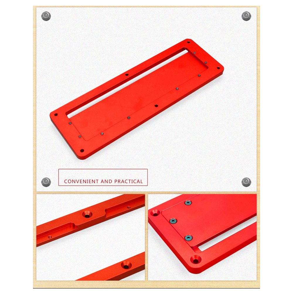 Electric Circular Table Saw Flip Cover Plate Aluminum Alloy Adjustable 45-90 Degrees Table Special Embedded Cover Plate
