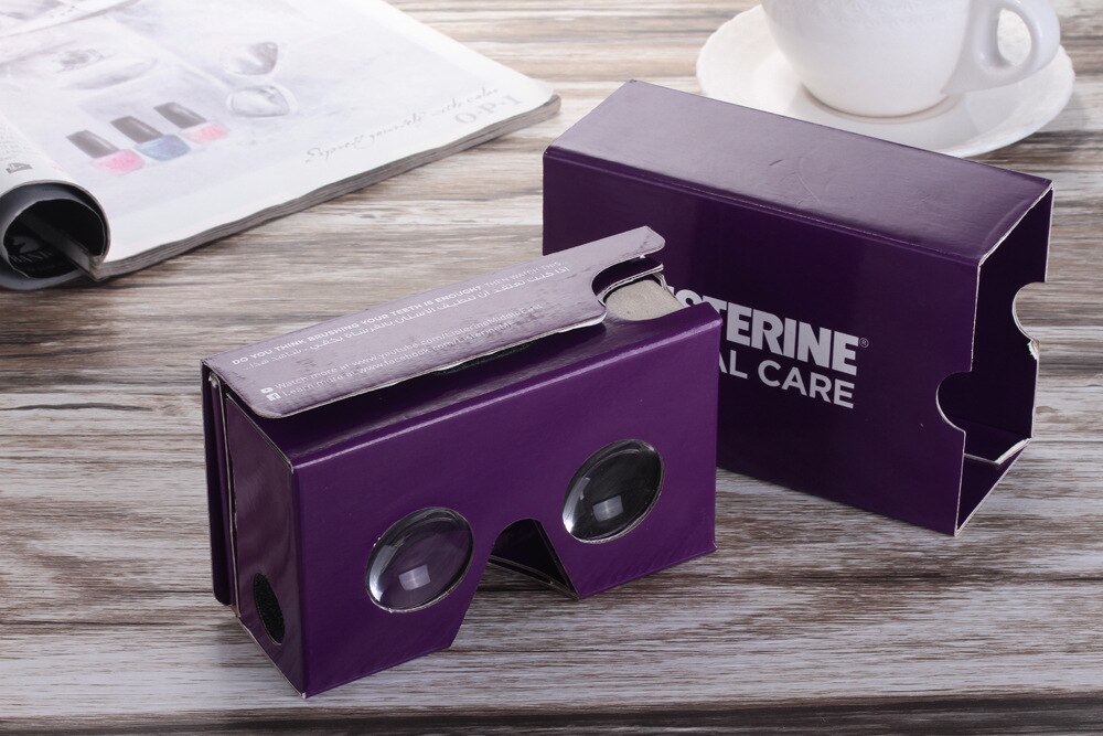 Google Kartonnen Google Bril Tweede Generatie Vr Virtual Reality 3D Bril Bril Vr Case Kartonnen Bril Bril