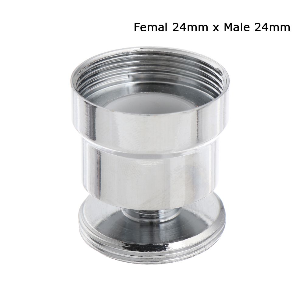 Faucet Fittings Stainless Steel Tap Aerator Connector 360 Degree Adjustable Faucet Adapter Swivel Aerator Adapter: green