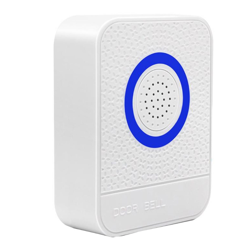 Sonnette filaire 12v cc, système de contrôle d&#39;accès de porte d&#39;hôtel/appartement/maison avec 4 fils sans piles pour un accès de sécurité
