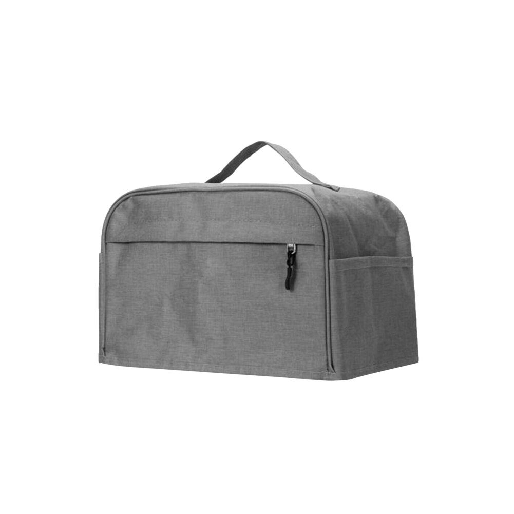 With Pocket Full Protection Solid Toaster Cover Anti Scratch Machine Washable Splashproof Universal Cotton Linen Home Kitchen