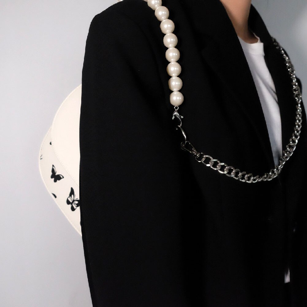 Doratasia venda quente estoque na moda senhora borboleta gótico elegante festa cadeias pérolas miçangas casual crossbody feminino schoulder sacos