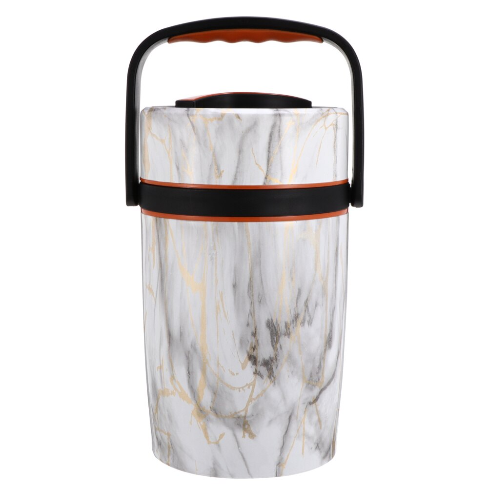 1Pc Thermische Isolatie Lunchbox Verzegeld Lunchbox Rvs Bento Box: Picture 4