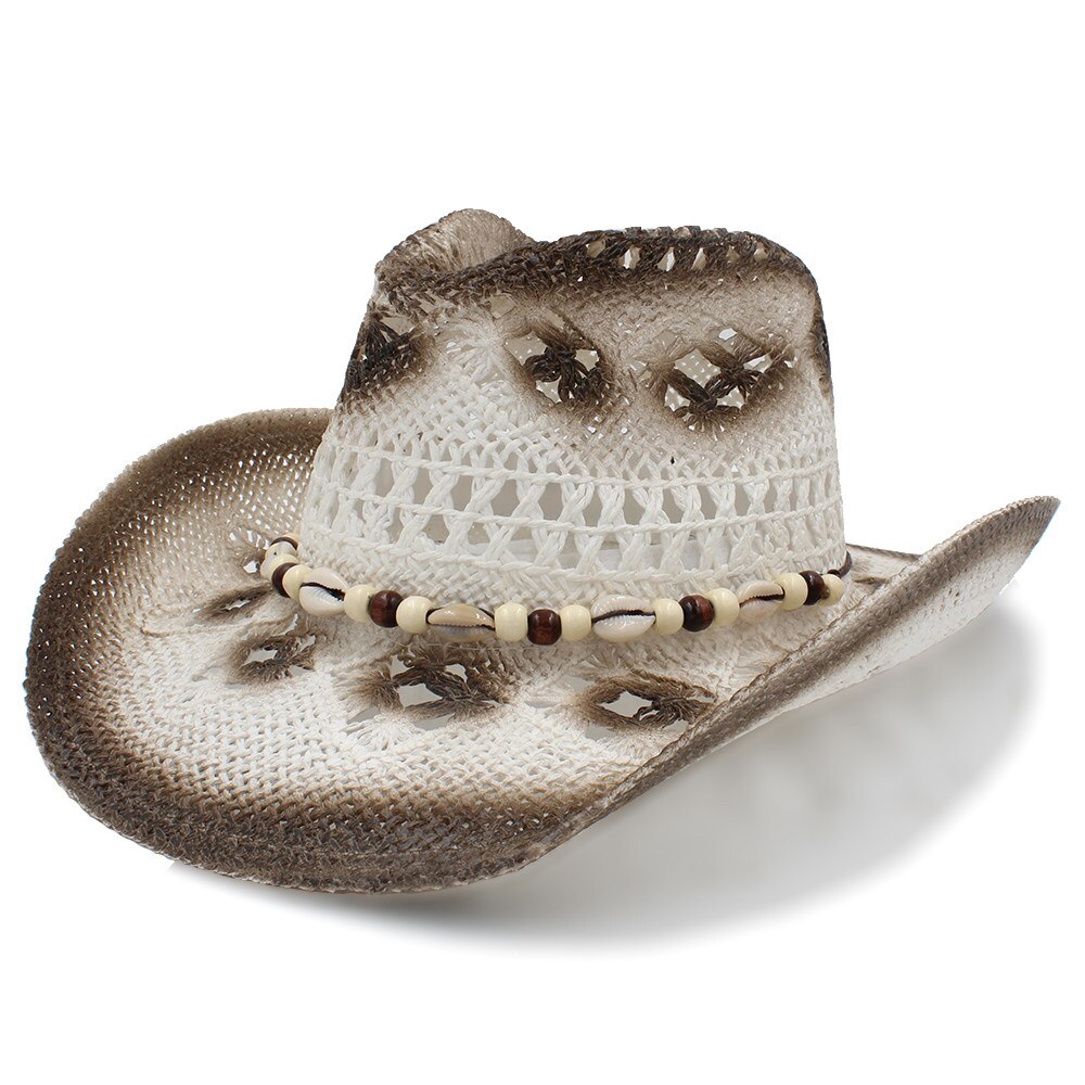 Chapeau De Cowboy Western En Feutre Synthétique – Large Bord, Boucle Ceinture, Style Unisexe Homme Femme – Panama Cowboy
