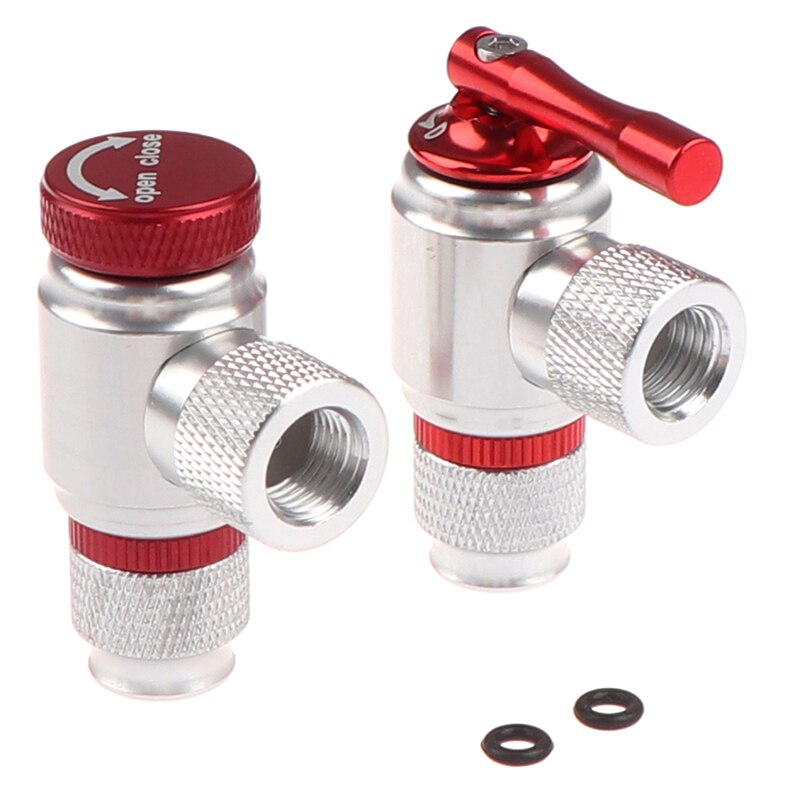 Portable Bicycle Mini Inflator Mountain Road Bike CO2 Inflatable Head Adapter