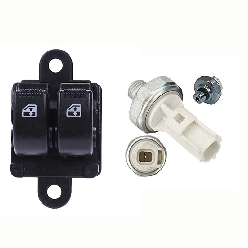 1 Pcs Electric Window Control Switch for Hyundai Amica Mix Hatchback Atos & 1 Pcs Oil Pressure Sensor Switch