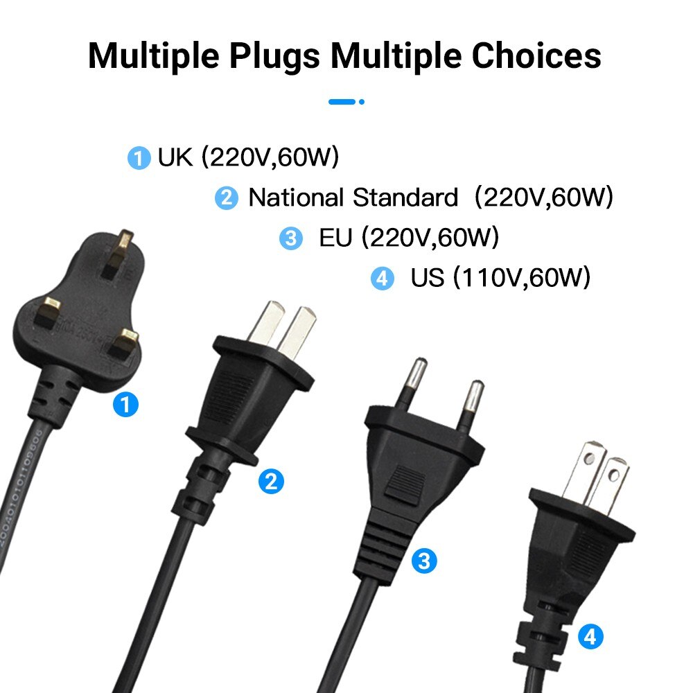 15 Pcs Soldering Tips Iron Kit Electronics 60W Adjustable Temperature Welding Equipment Soldering Tools Accessories