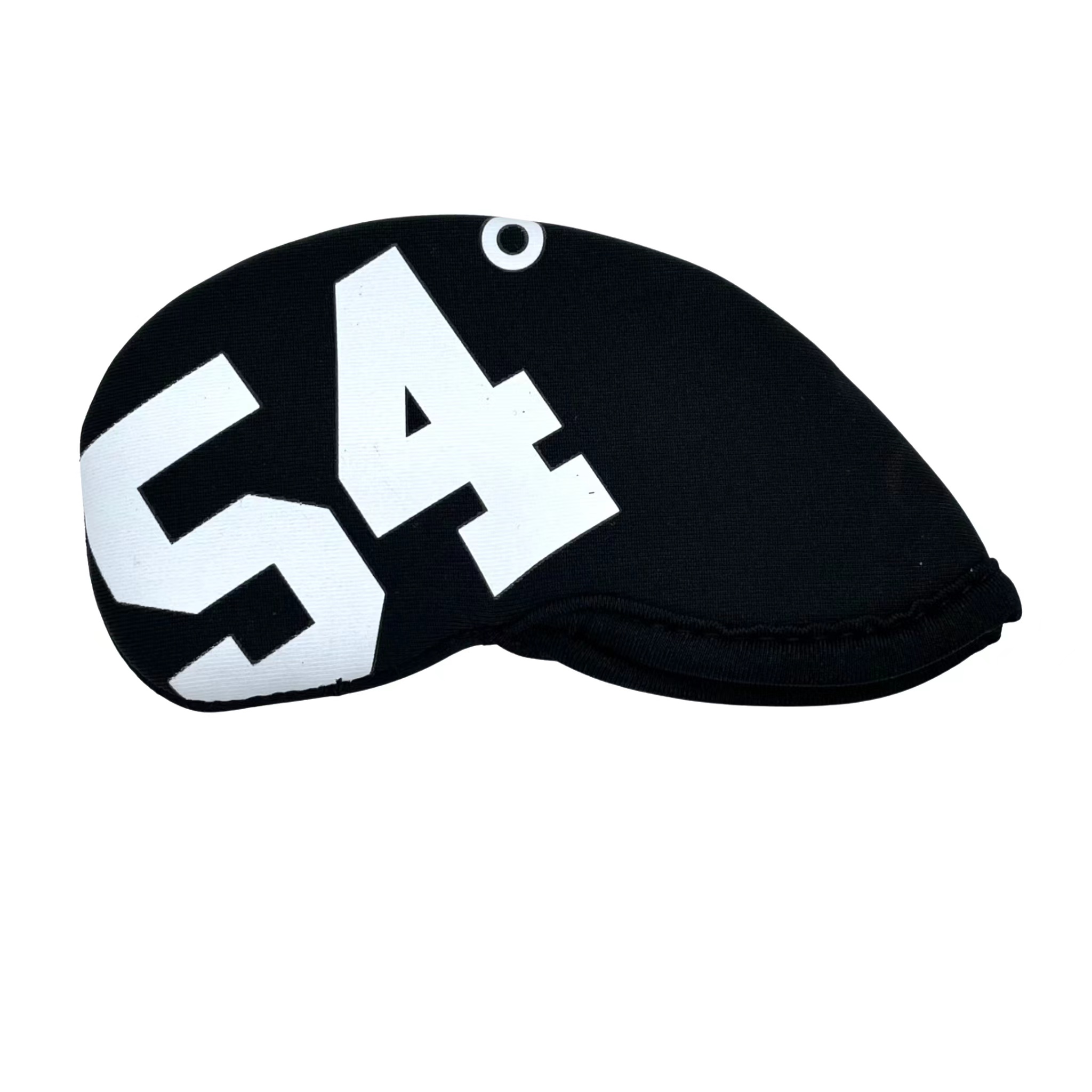 Cubierta de cabeza de palo de Golf, cuña de arena Simple, impresión de 48 °-60 grados, cubiertas de hierros, Protector de cabeza de hierro, accesorios de Golf, 1 unidad: Caqui oscuro