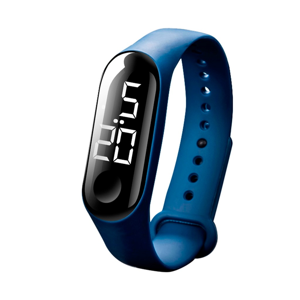 Led Elektronische Sport Lichtgevende Sensor Horloges Mode Mannen En Vrouwen Waterdichte Digitale Horloge Klok Relogios Masculino