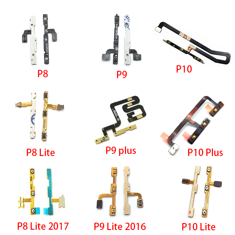 Nowy przycisk włączania zasilania przycisk boczny przycisk Flex Cable dla Huawei P8 P9 P10 P20 P30 P40 Lite E 5G Pro Plus 2016