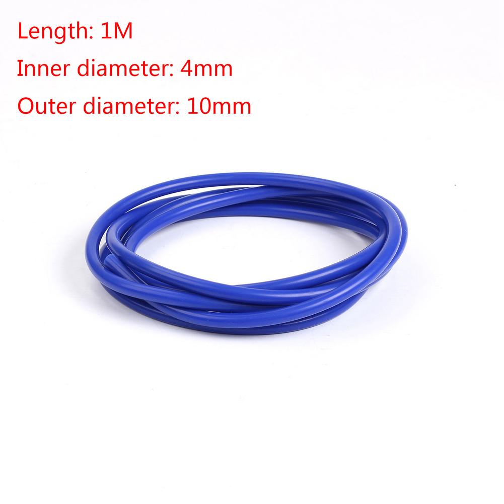 1M Universal Silicone Vacuum Tube High Performance Vacuum Hose Kit Car Intake System Accessories: 4x10mm