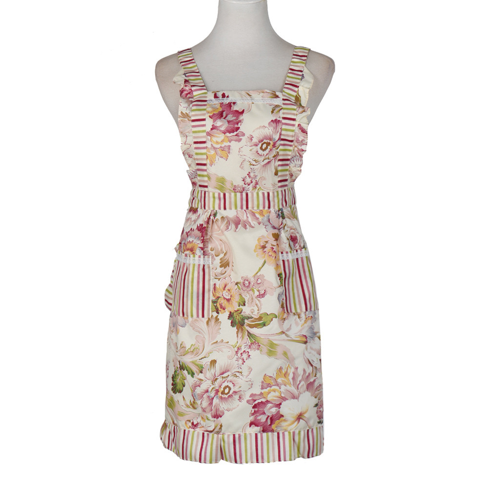 Cooking Kitchen Apron For Women Lady Restaurant Home Kitchen For Pocket Cooking Cotton Apron Bib