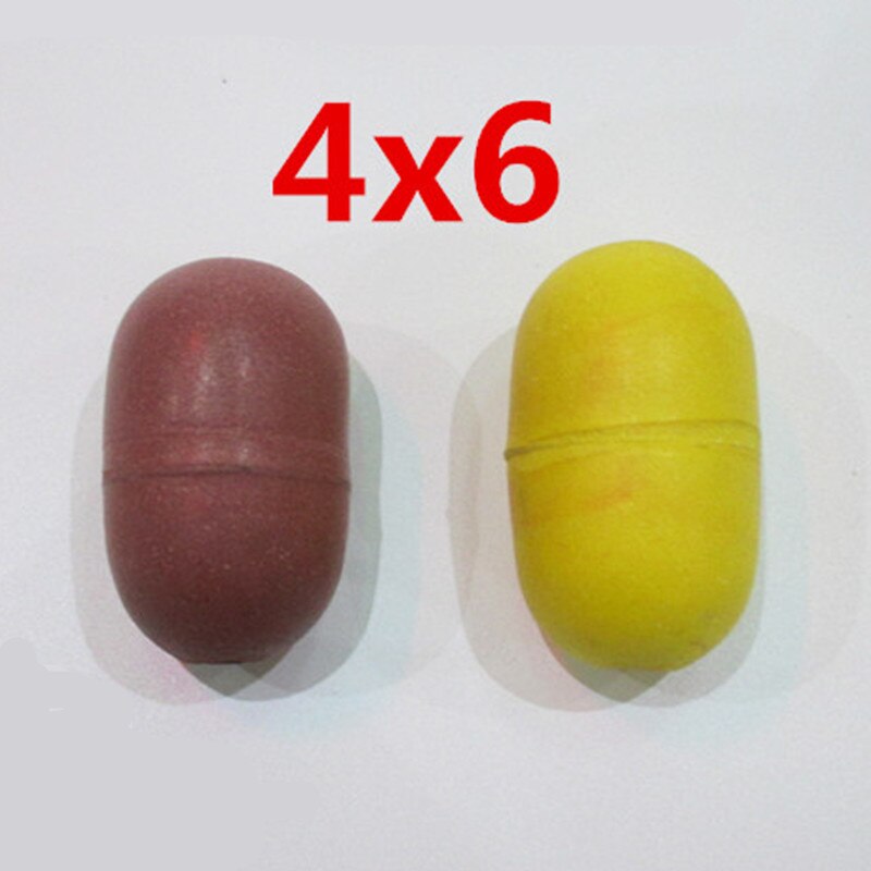 hard PVC 6cm*4cm fishing float cage float for fishing net oval float shrimp cage buoy fishing Accessories fish tool Outdoor