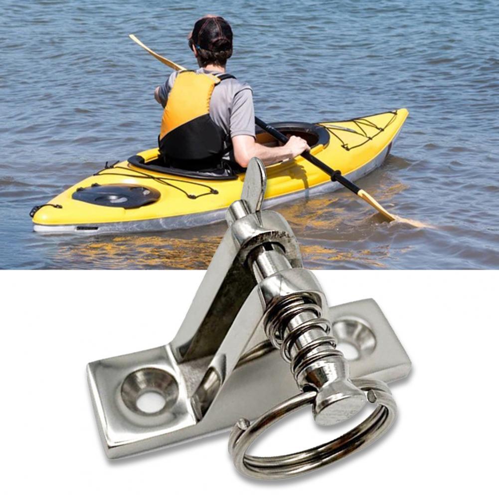 Bisagra de cubierta para asiento de barco, cubierta de asiento en forma de montaña de acero inoxidable de alta densidad 316 positivo, hardware marino para Kayak y yate, 1 unidad