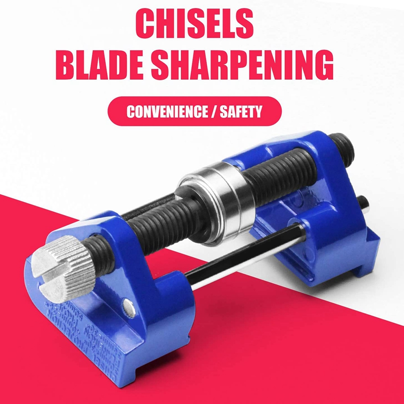 Chisel Honing Guide Jig Metal Angle Sharpener for Wood Chisel Edge Sharpening Angle Guide Abrasive Tools