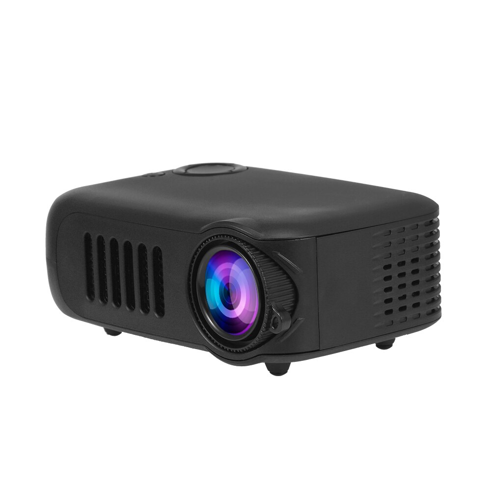 Mini proyector compatible con 1080P LCD 50.000 horas lámpara Life Home Theater Video proyector compatible con Power Bank portátil proyector