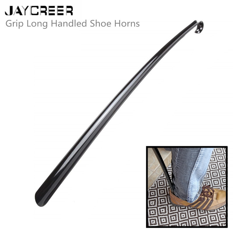 JayCreer Extra Lange 58 CM Schoenlepel, Flexibele Plastic,