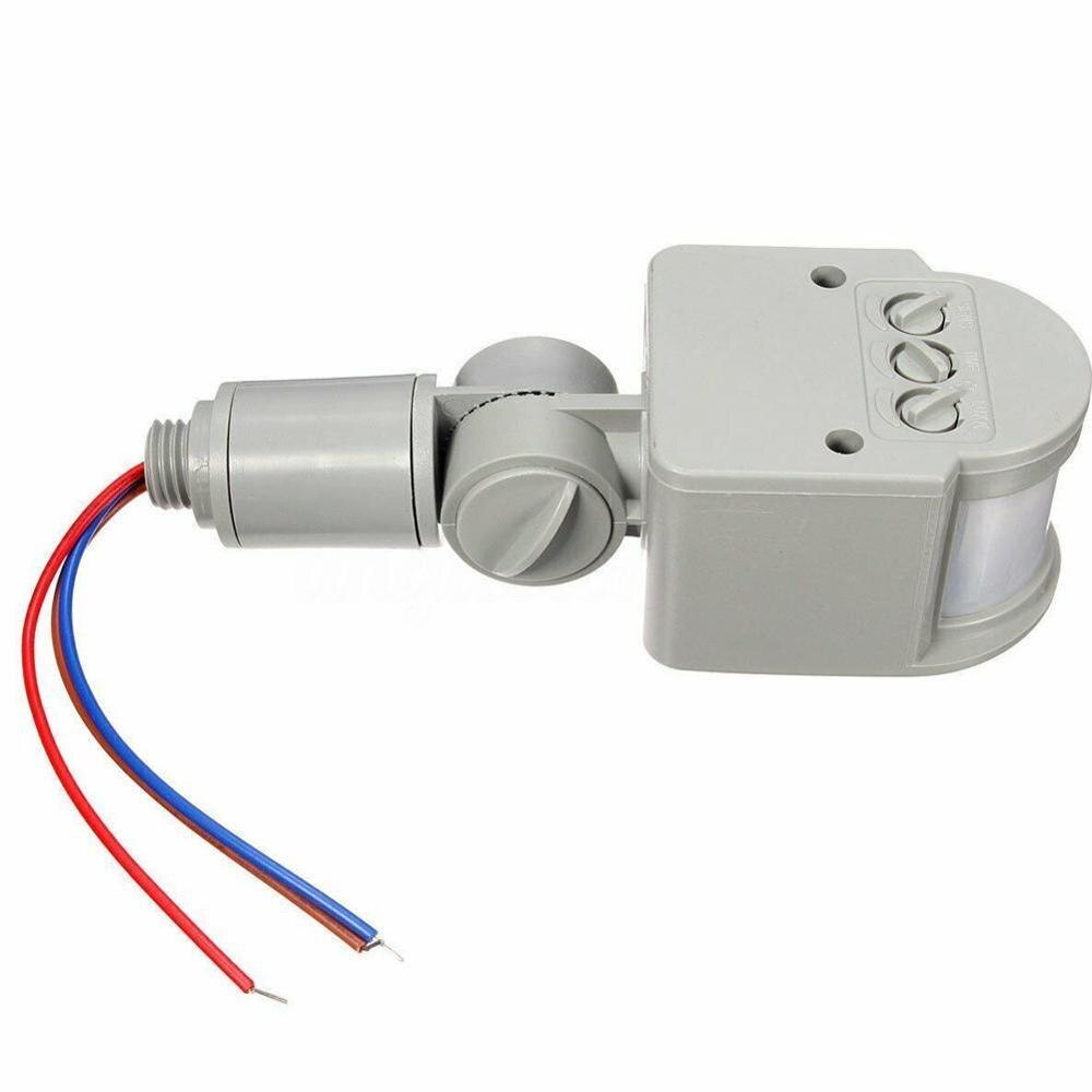 180° LED 110-220V Infrared PIR Motion Sensor Detector light Wall Outdoor wall motion sensor Light J4A3