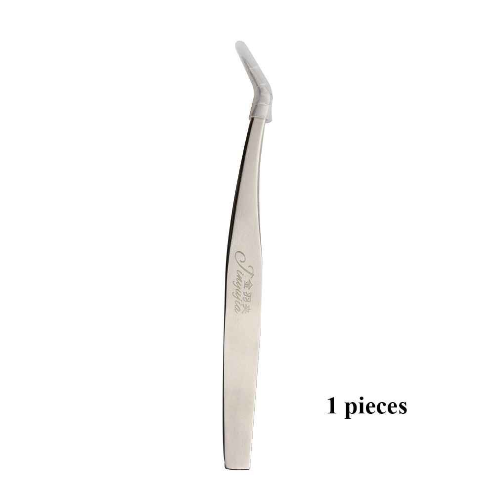 Wimper Pincet 2 Stuks/partij Pincet Elektronische Anti-Statische Precisie Pincet Rechte En Gebogen Pincet Voor Graft Wimper