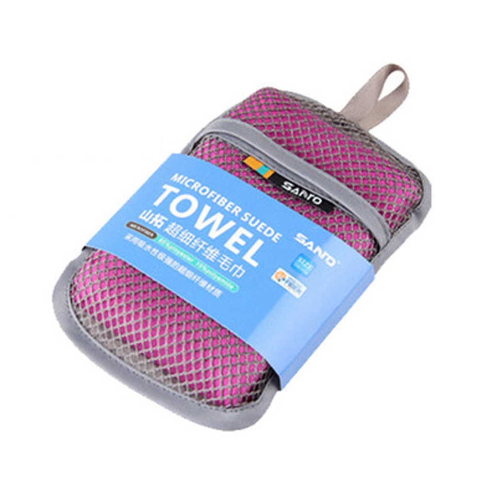 5 Kleuren Microvezel Sport Handdoek Sneldrogende Handdoek Met Draagtas Zachte Voor Huid Outdoors Travelling Sport Handdoek # YL5
