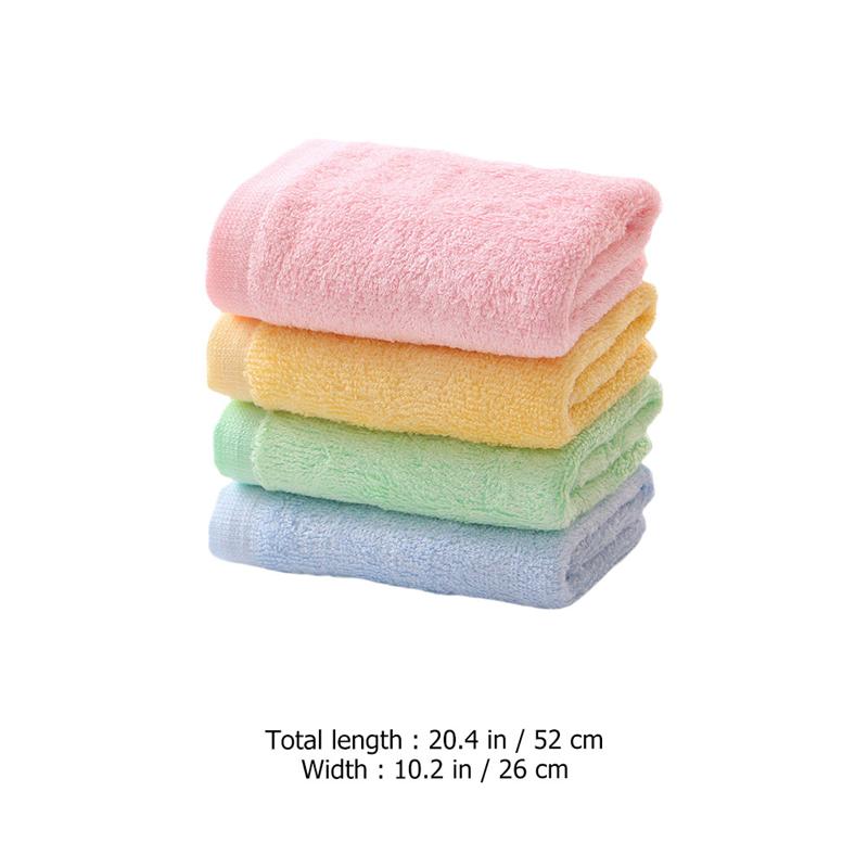 8 Stuks Absorberende Handdoeken Gezicht Wassen Handdoeken Washandje Kids Soft Gezicht Handdoeken