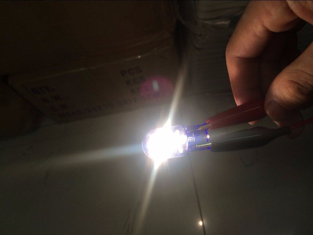 580 7443 W21/5W XENON T20 Natural Blue Glass 12V 21/5W W3x16q Double Filament Super White Car Bulb