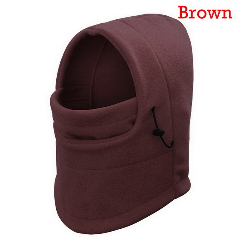 Winter Warmer Thermal Windproof Balaclava Cold Weather Hat Helmet Liner Full Face Caps Men Women Cap Beanies: 11