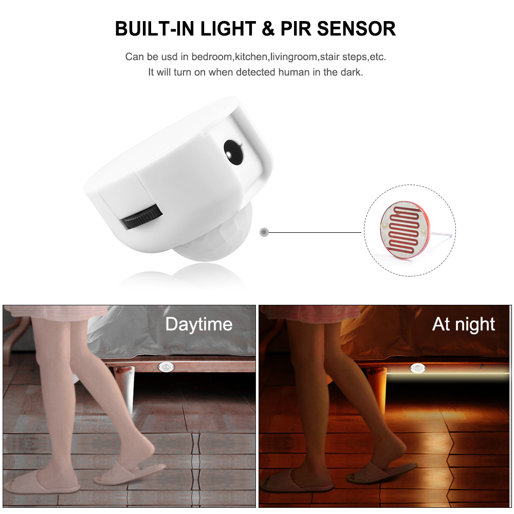 Dc 12V Led Strip 2835 Motion Sensor Controller Auto On/Off IP65 Waterdichte Flexibele Led Tape 1M 2M 3M 5 M Sensor Bed Licht